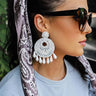 Sunshine Crush Earrings In White Image - 1