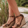 Miami Beach Wedge in Leopard Image - 1