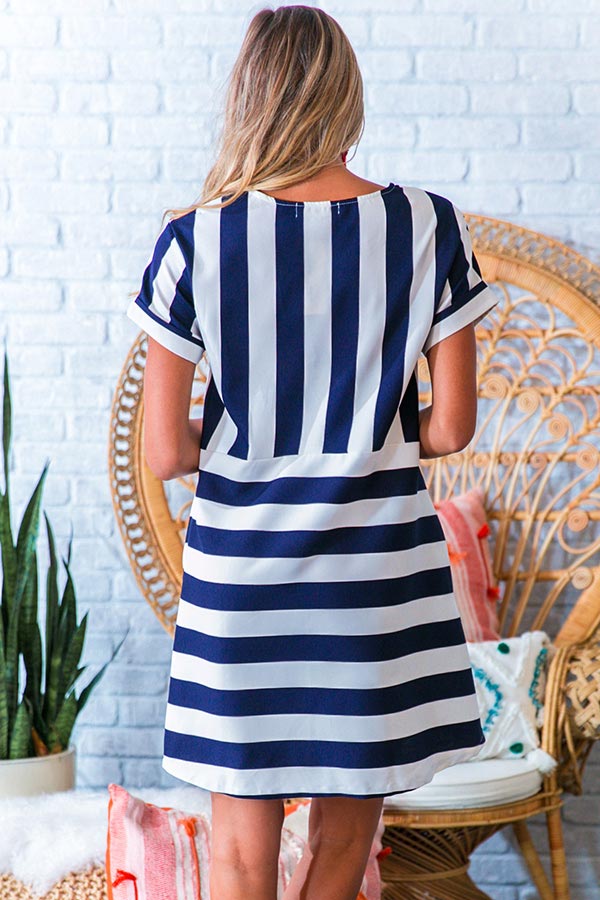 Cruise Chic Shift Dress Image - 4