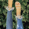 The Liliana Lace Up Sandal in Iced Latte Image - 1