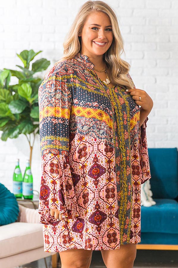 Bliss and Luxe Shift Dress Curves Image - 2