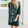 Island Breeze Embroidered Shift Dress Image - 1