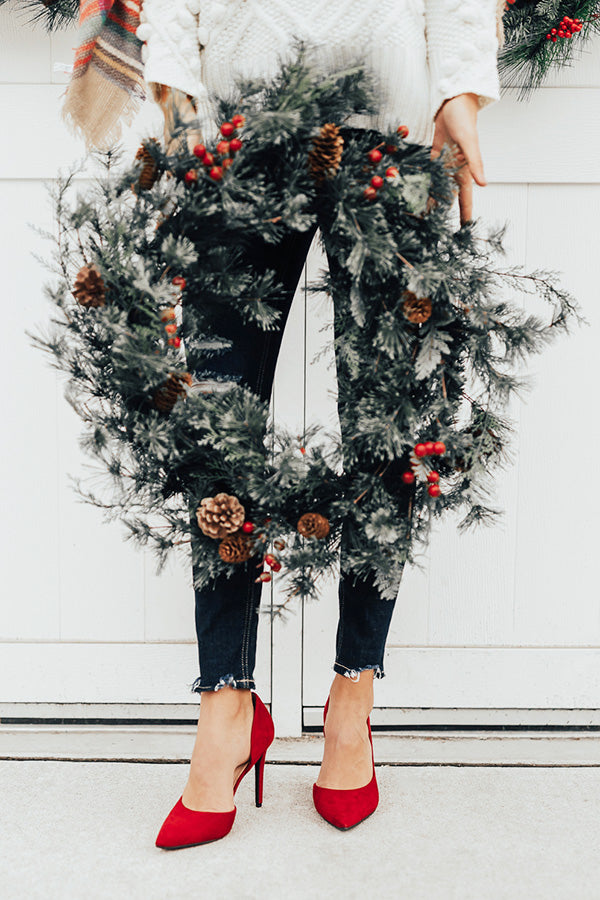 The Genevieve Heel in Red Image - 5