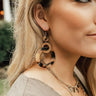 Completely Dazzled Earrings In Leopard Image - 1