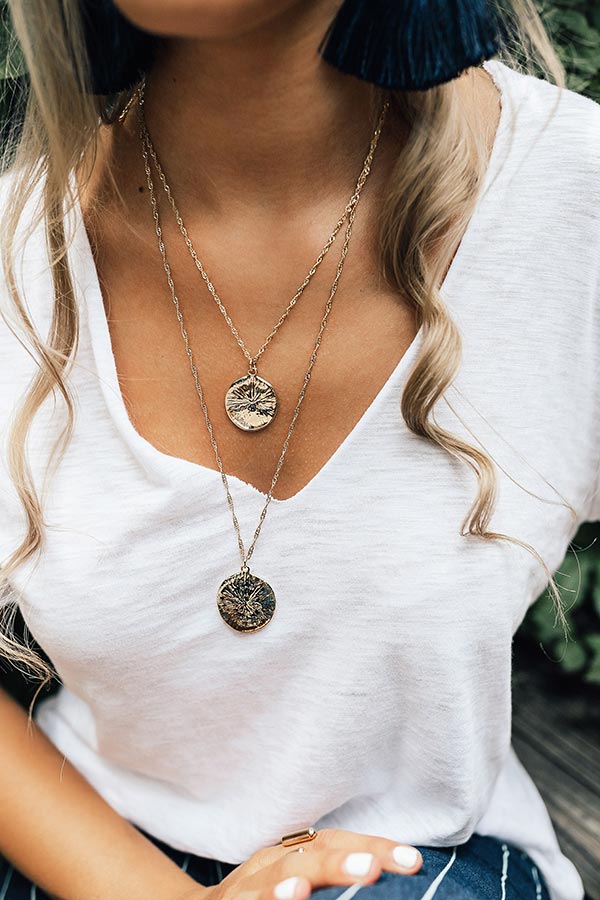 Trevi Fountain Fortune Necklace Image - 1