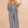 Take Me To Nantucket Stripe Jumpsuit Image - 1