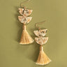 Vogue After Party Earrings In Ivory Image - 1