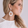 Master Of Elegance Earrings In Ivory Image - 1