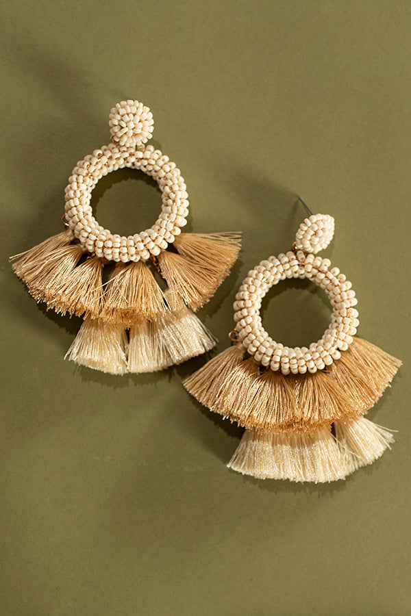 Infinitely Stunning Earrings In Ivory