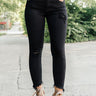 KanCan The Lucca Mid Rise Distressed Ankle Skinny Image - 1