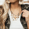 Golden Days Necklace In Grey Image - 1