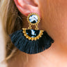 Chasing Bliss Earrings In Black Image - 1