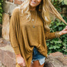  mustard Pumpkin Spice Perfection Shift Top in Mustard 