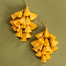 Perfect For The Party Earrings In Marigold Image - 1