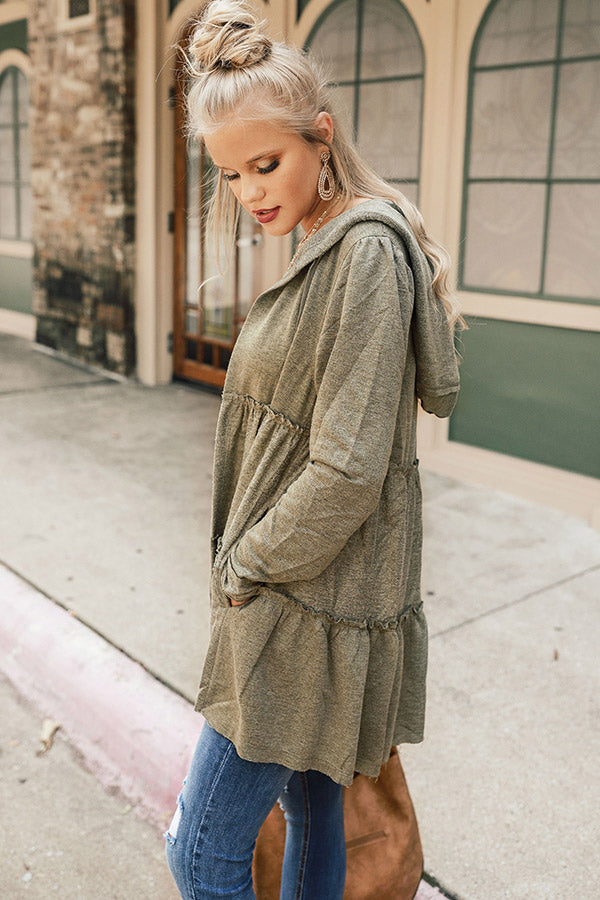Love You A Latte Sweater in Olive • Impressions Online Boutique