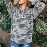 Well Traveled Camo Shift Sweater Image - 1