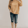 Chill In The Air Sweater in Camel Image - 1