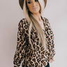 Coffee And Chit Chat Leopard Top Image - 1