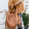 Ready To Rock Fringe Tote In Brown Image - 1