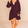 Brooklyn Bombshell Dress in Windsor Wine Image - 1