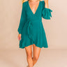 Brooklyn Bombshell Dress in Green Image - 1