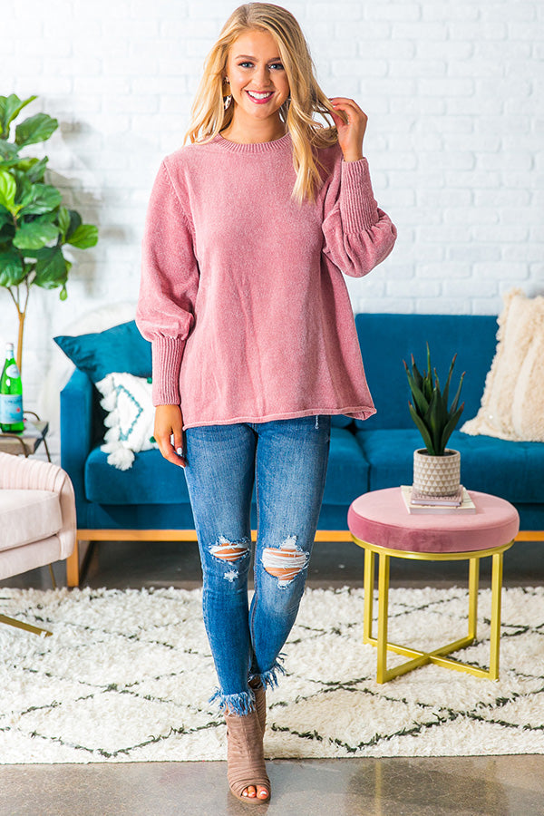 Smore Snuggles Chenille Sweater Image - 1