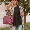 Spotted In Manhattan Leopard Cardigan in Iced Mocha Curves Image - 1