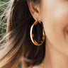 Meet Me On Stage Tortoiseshell Earrings Image - 1