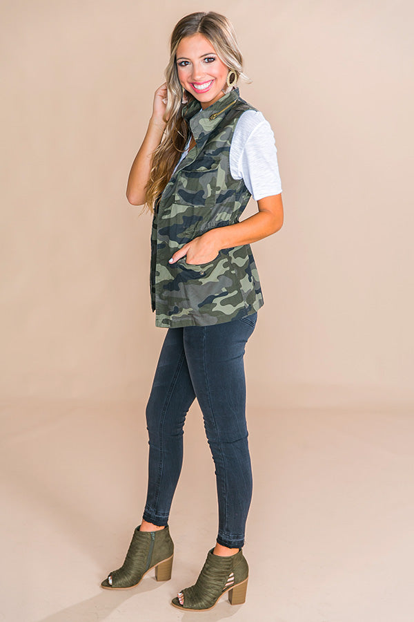 Colorado Chic Camo Vest Image - 1