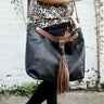 Brooklyn Brunch Tassel Bag In Black Image - 1