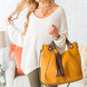 Brooklyn Brunch Tassel Bag In Mustard Image - 1