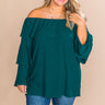 Melrose Moment Off Shoulder Top in Forest Curves Image - 1