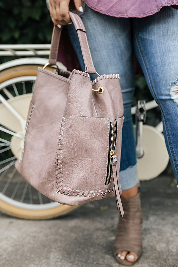 Tour Of Telluride Tote In Dusty Purple Image - 2