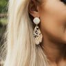 VIP After Party Earrings In Cream Image - 1
