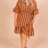 Monte Carlo Crush Wrap Dress Curves Image - 1