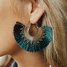 Sunburst Earrings in Lush Meadow Image - 1