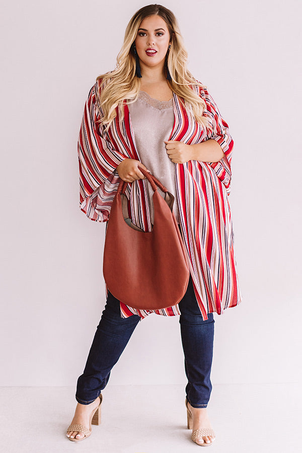 Cruising In Calabasas Striped Overlay Curves Image - 1