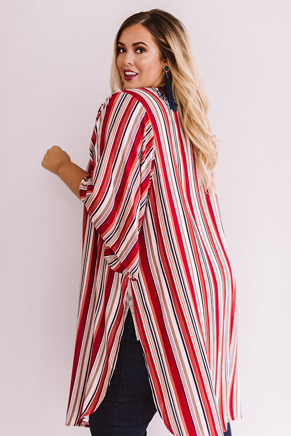 Cruising In Calabasas Striped Overlay Curves Image - 2