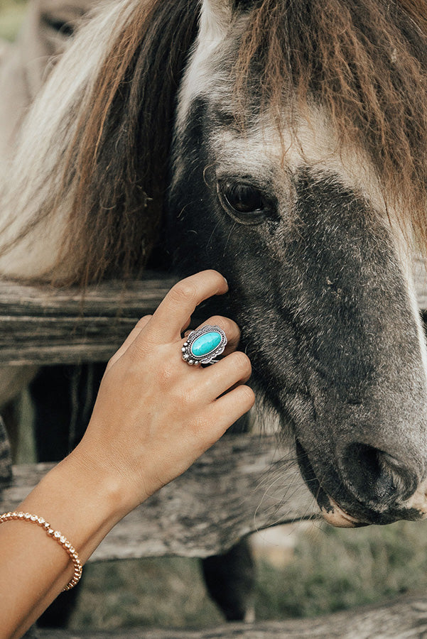 Cape Town Turquoise Ring Image - 2