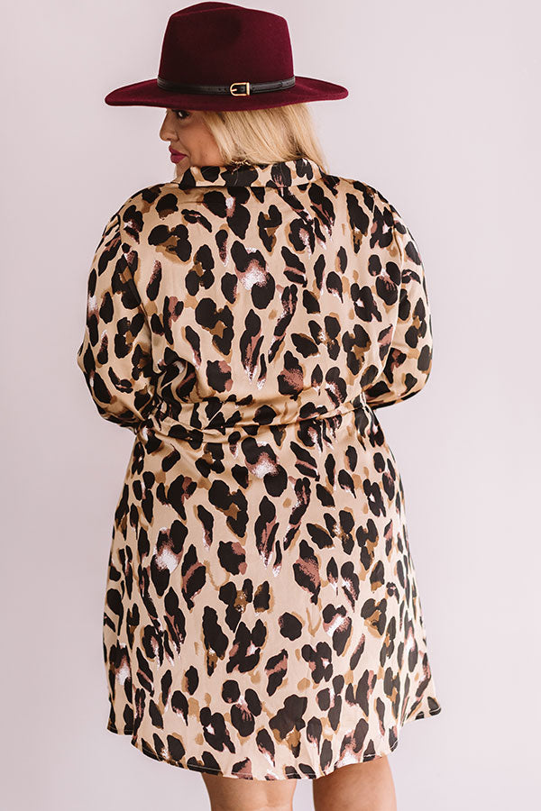 Park Avenue Perfection Leopard Dress Curves Image - 5