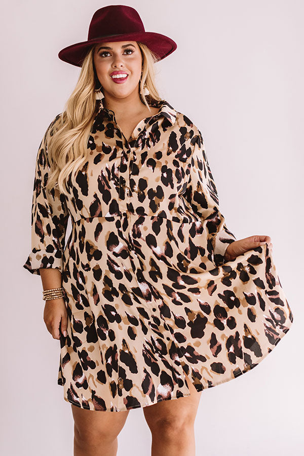 Park Avenue Perfection Leopard Dress Curves Image - 3