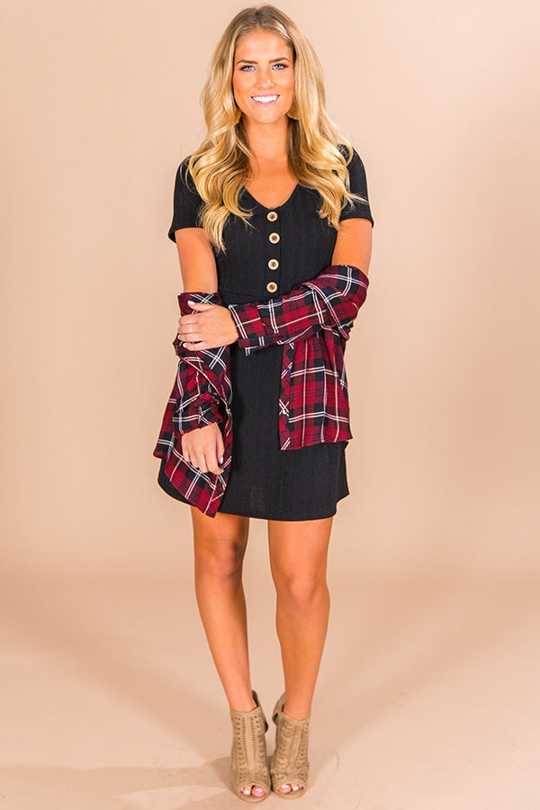 Twirls and Kisses Dress in Black Image - 2