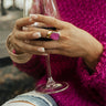 Gem And Tonic Druzy Ring In Sangria Image - 1
