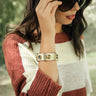 Oh Snap! Bracelet in Ivory Image - 1