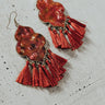 Completely Mesmerized Earrings In Red Image - 1