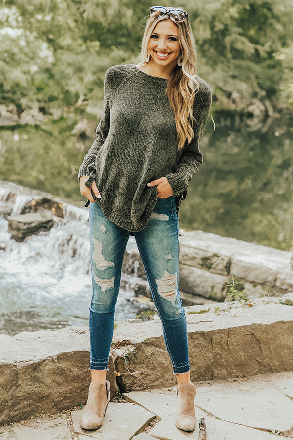 Olive Green Sweater Outfit Casual Outfits With Forest Green