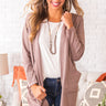 Colorado Crushing Cardigan In Taupe Image - 1