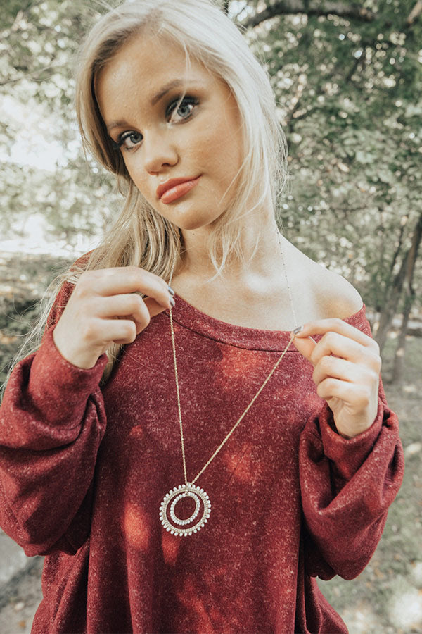 Dancing In Circles Necklace