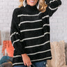 Chicago Cuddles Chenille Sweater In Black Image - 1