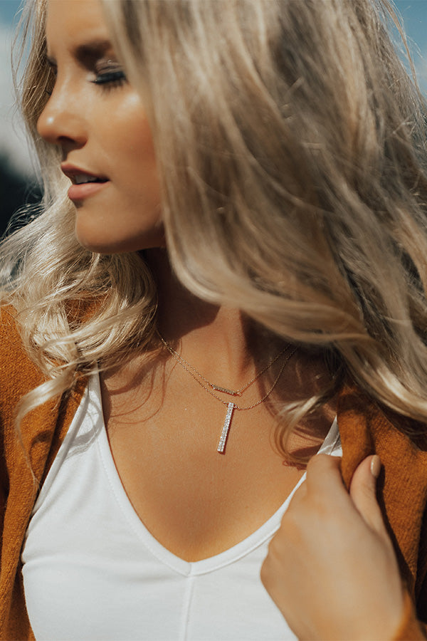 Raise The Bar Layered Necklace
